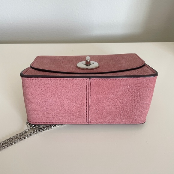 Coach Bowery Crossbody Bag in Glitter Rose / Silver - Picture 4 of 13